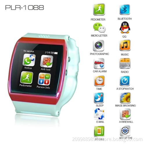 2014 New Arrival Bluetooth Wrist Smart Mobile Phone Watch With Wifi PLR-1088
